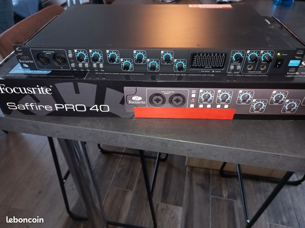 Carte son focusrite saffire pro 40 (image 1)