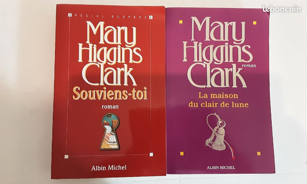 Mary higgins clark, 2 romans (image 1)