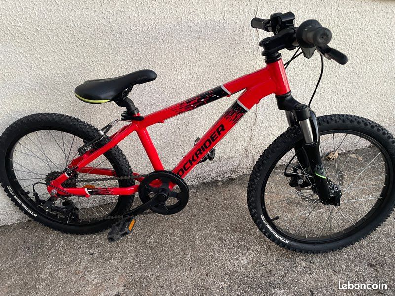 Vélo 6/9 ans VTT rockrider ST 900 b'twin 20 pouces Vélos