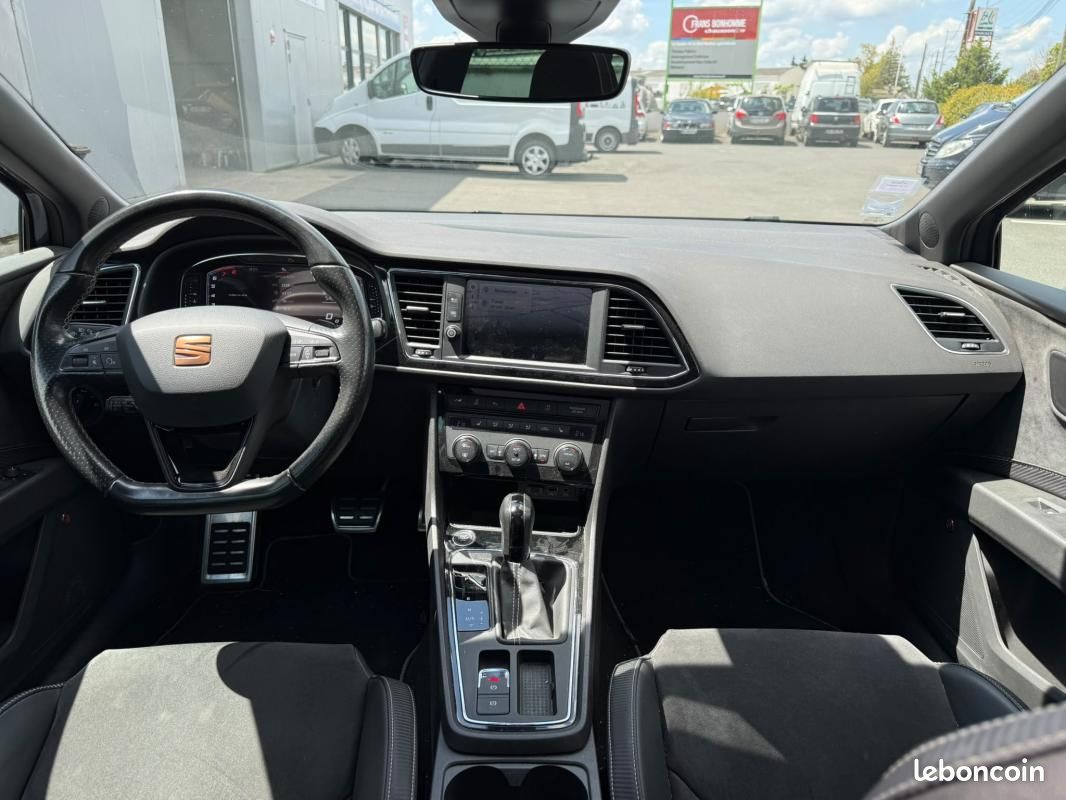 Seat Leon CUPRA 2.0 TSI DSG7 4DRIVE GARANTIE 6 MOIS / REPRISE POSSIBLE (image 10)