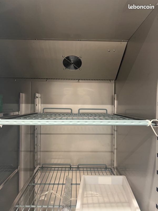 Armoire réfrigéré Inox 2 portes (image 3)