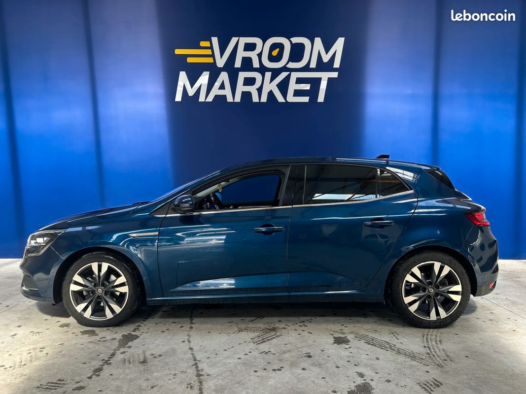 RENAULT Megane 1.3 140ch INTENS - 2020 - CarPlay - Boîte auto - Attelage - Caméra De Recul - Régulateur - Lumière D'Ambiance - Carte Main Libre (image 6)