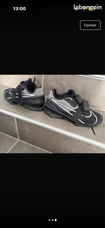 Chaussures d'haltérophilie Nike Romaleos 4 d'occasion