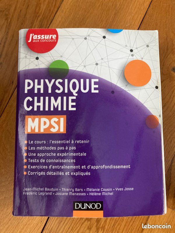Physique Chilien MPSI (image 1)
