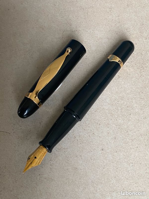 Stylo Plume Creeks Peugeot - Occasion, état Satisfaisant, Couleur Noire