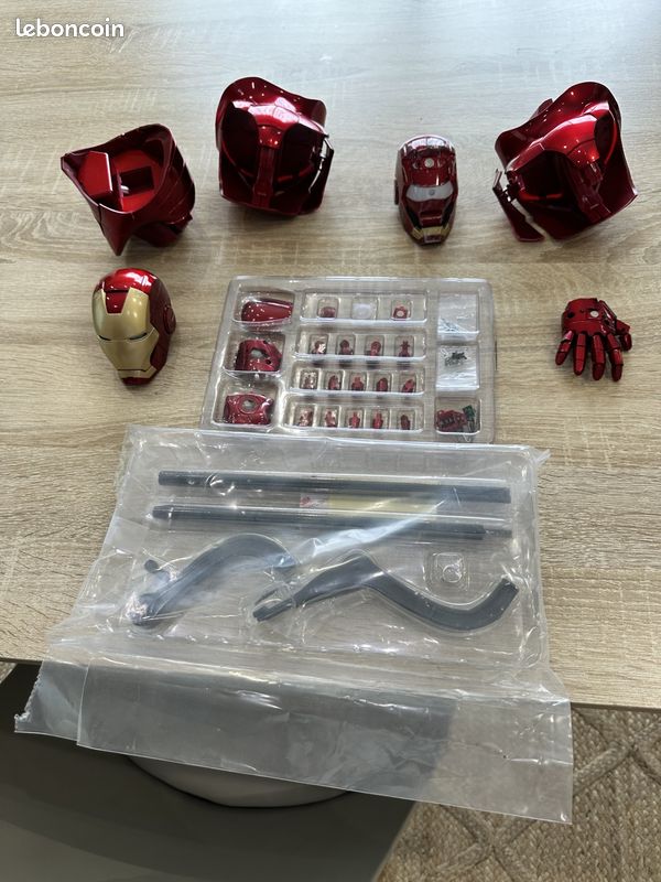 Figurine Iron Man Mark III Altaya échelle 1:3 - Pièce Botte Droite Neuve, Collector Pour Fans De Marvel