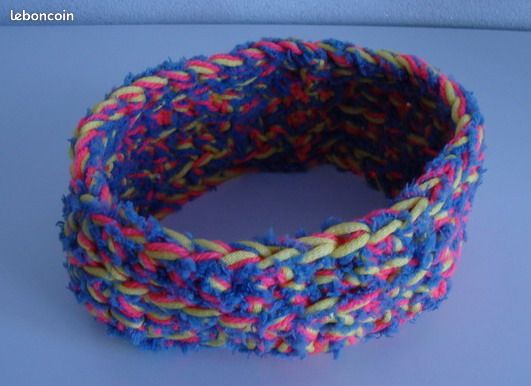 Bandeau - Cache oreilles - mini snood - (image 1)