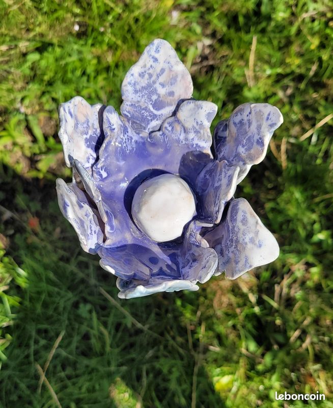 Fleur céramique n ° 309 (image 1)