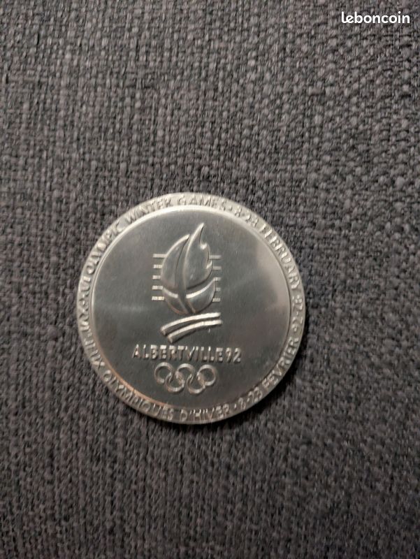 Médaille Participant Jeux Olympiques Albertville 92 - Monnaie De Paris