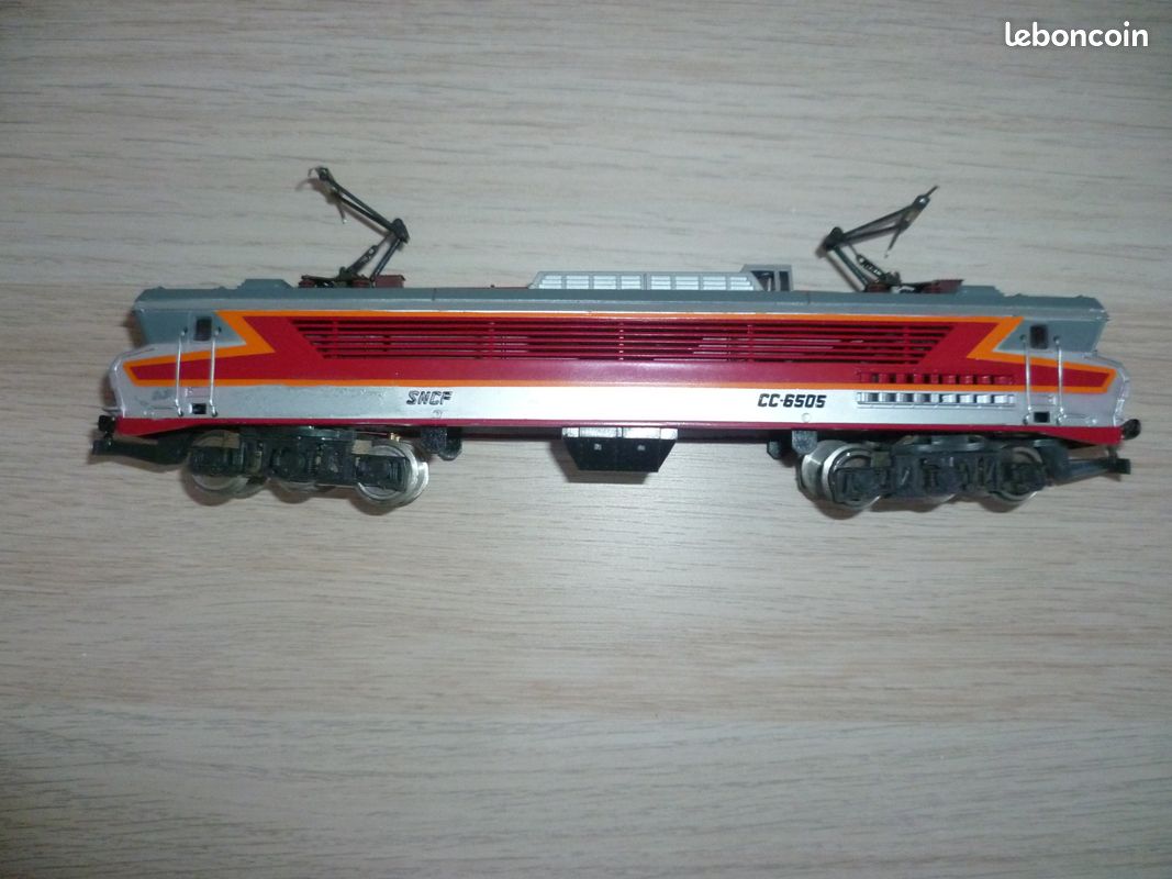 Locomotive électrique Jouef CC 6505 - Modélisme - Occasion à Réviser - Plastique