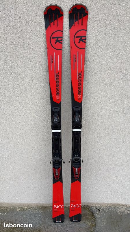 Skis Rossignol Pursuit 11 CA 170 Cm + Fixations - Occasion Bon état - Ski Piste