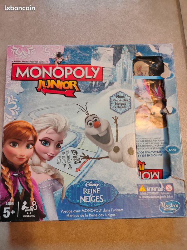 Monopoly reine des neiges (image 1)