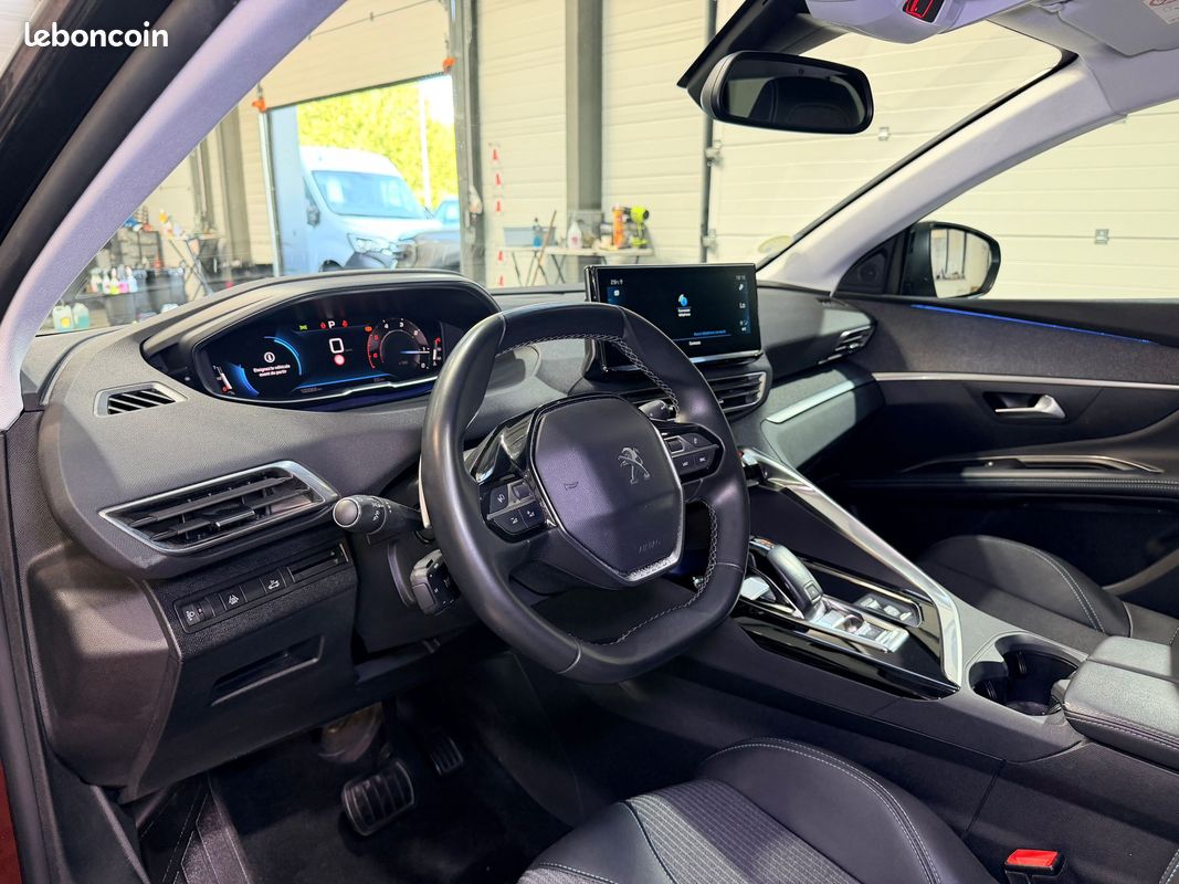 Peugeot 5008 2.0 hdi 180 ch eat 8 allure pack de 1 ere main / carplay / cockpit / hayon electrique / garantie (image 4)