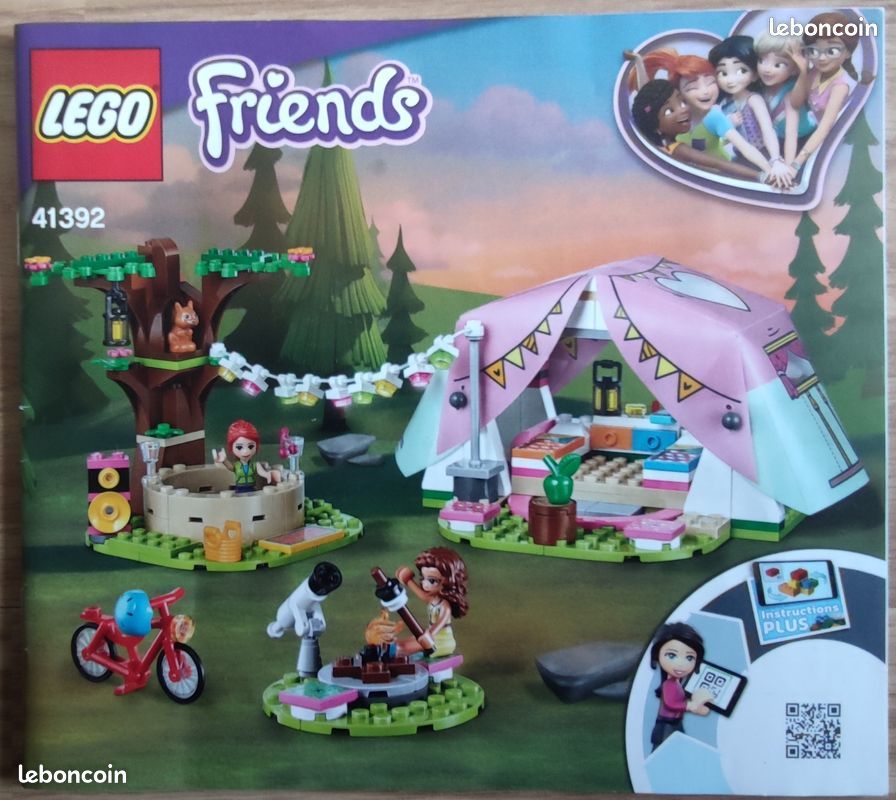 Camping Building Lego 41392 Friends Nature Glamping Outdoor