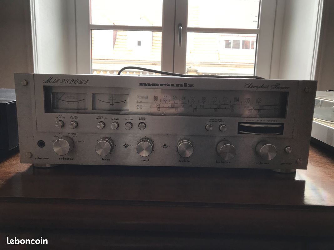 Ampli tuner vintage Marantz 2226BL entièrement fonctionnel – 850 - Photo, audio & vidéo