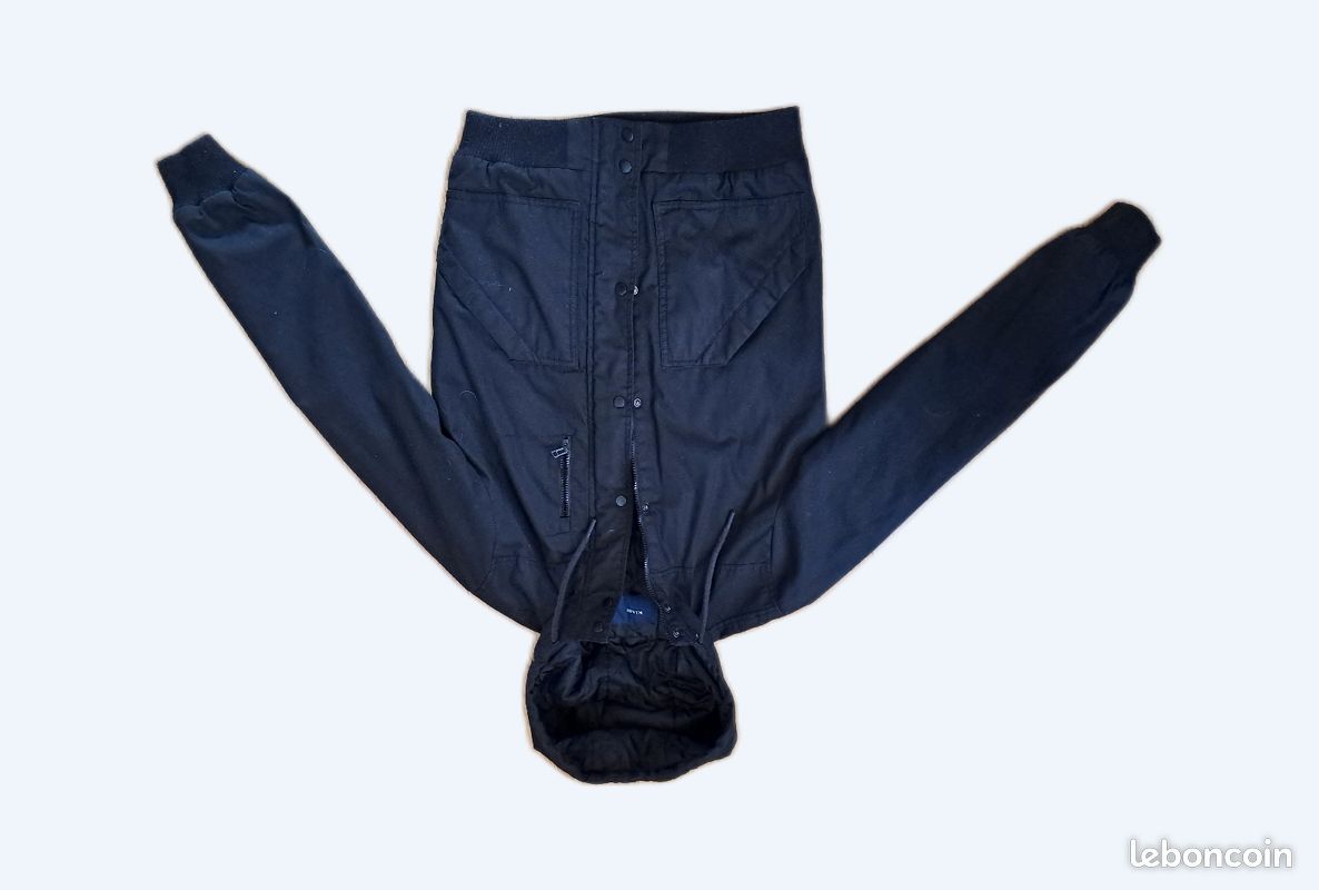 Blouson homme noir taille M Kiabi (image 1)