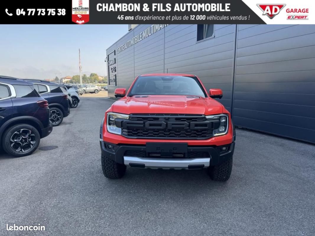 Ford Ranger DOUBLE CABINE 2.0 ECOBLUE 210 CH BVA10 RAPTOR Prix : 56658 HT SANS MALUS (image 2)