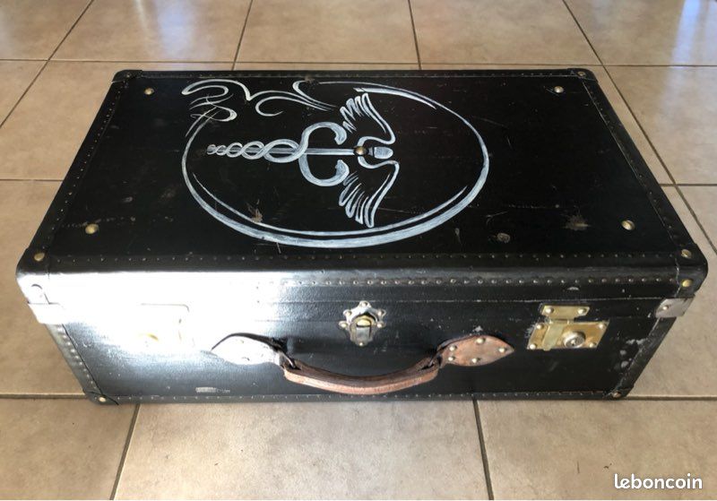 Ancienne malle/valise bar (image 3)