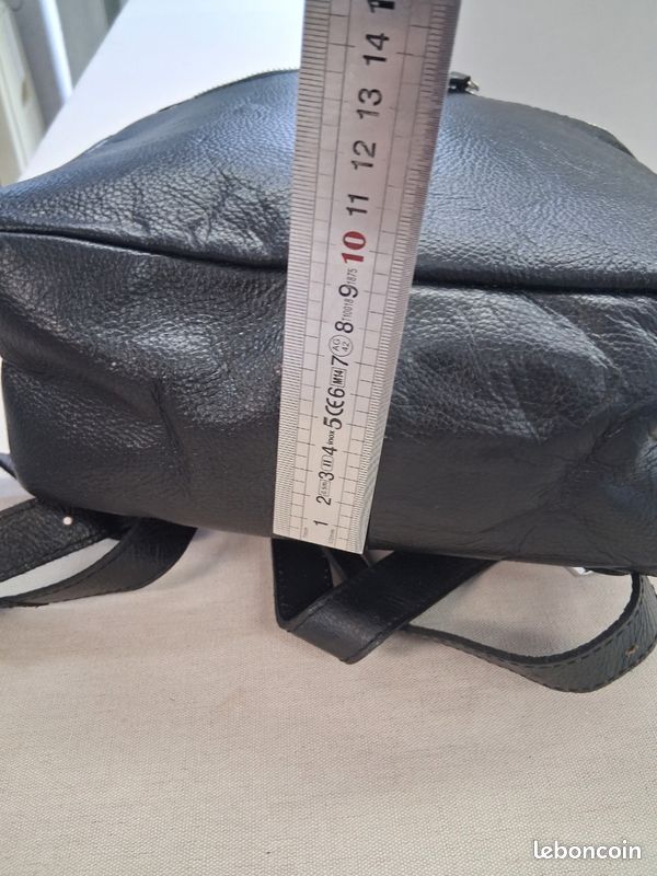 Sac a dos en cuir (image 7)