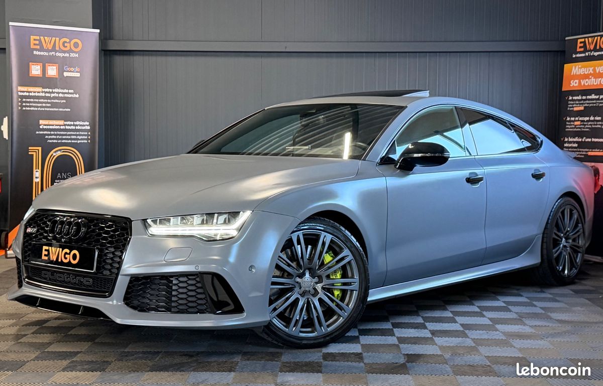 Audi rs7 sportback 4.0 tfsi 707ch t/o-bose sound - admission eventuri - quattro tiptronic bva (image 1)