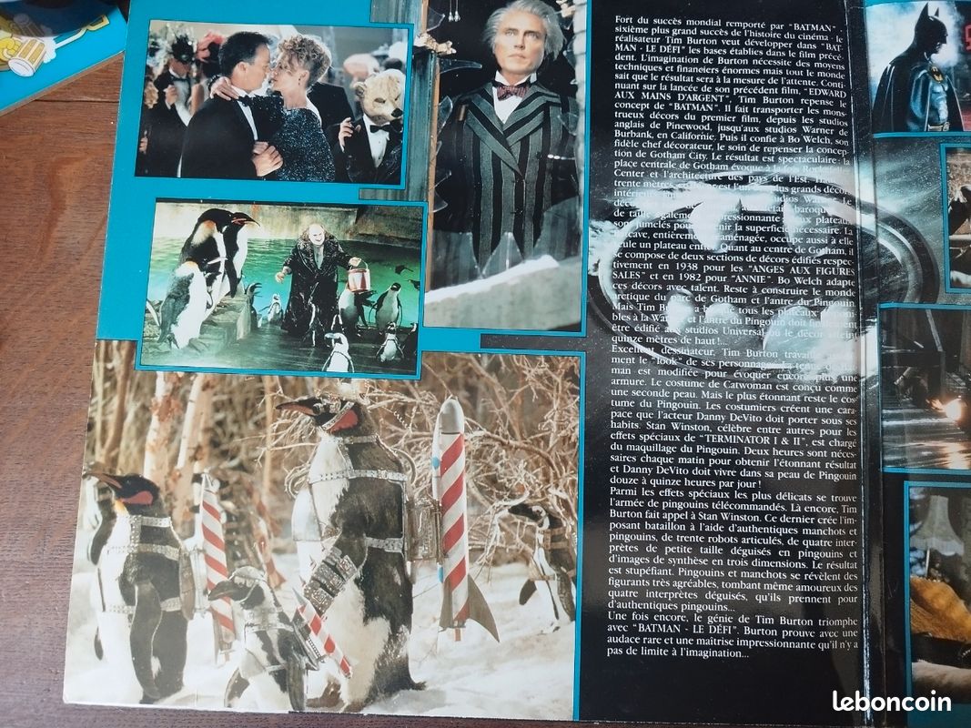 LaserDisc Batman : Le Défi – Tim Burton – Warner – édition française (image 3)