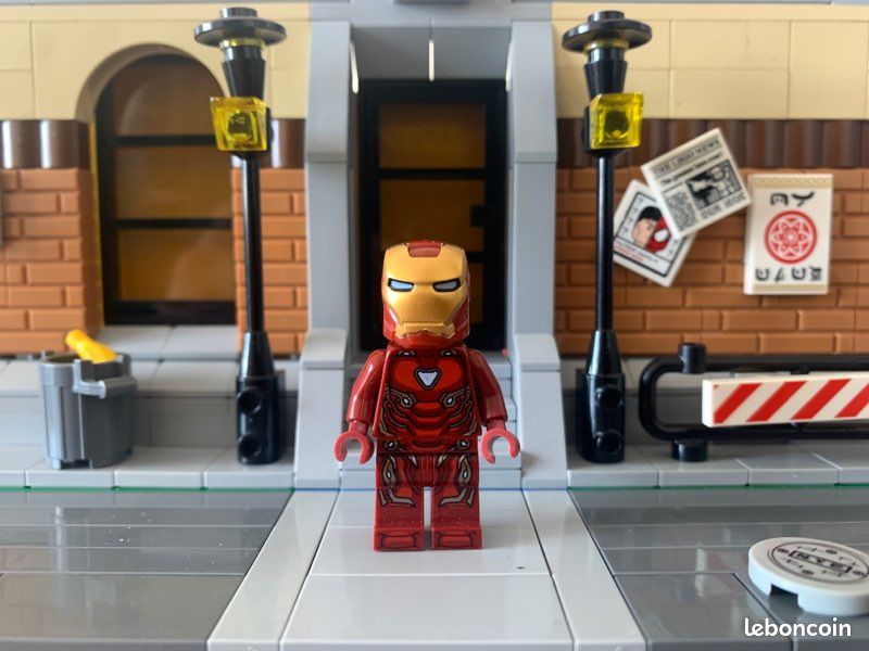 Lego Super Heroes sh0496 Iron Man Mark 50 Armor, Small Helmet