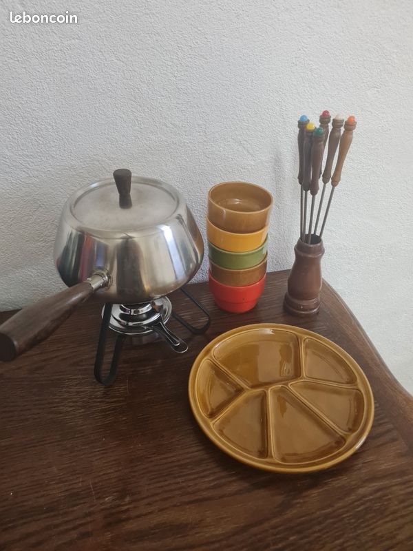 Service à fondue a alcool (image 2)