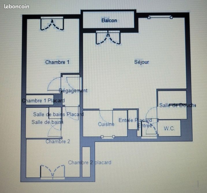 Appartement 3 pièces 54 m² · à Blonville-sur-Mer · 54 m² · 295 000 €