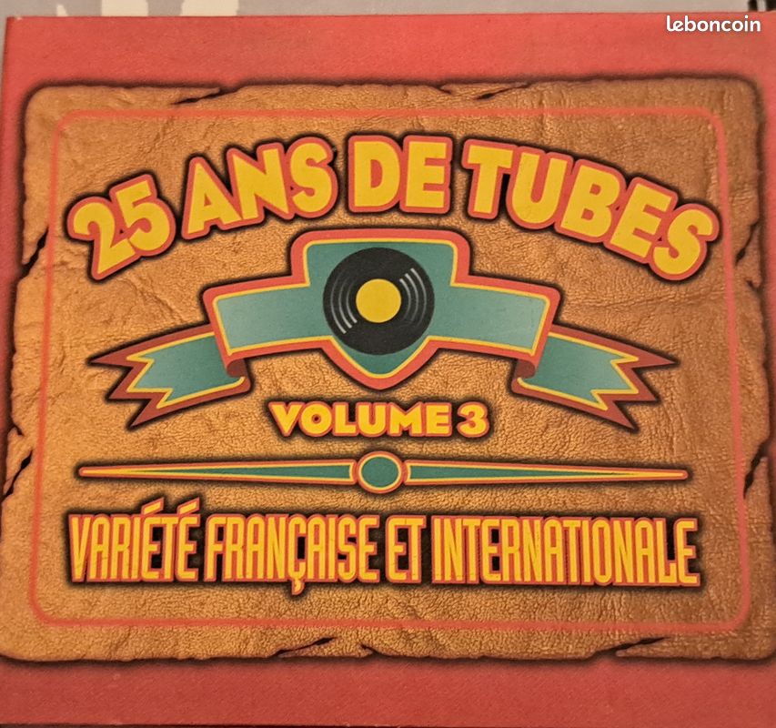 Coffret 2 CD “25 Ans de Tubes” – Hits 80/90/2000 – Rare & Collector (image 1)
