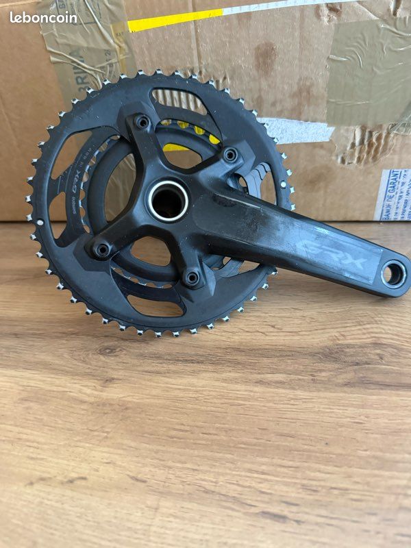 Pédalier vélo route Shimano GRX RX600 2x11 vitesses (image 1)