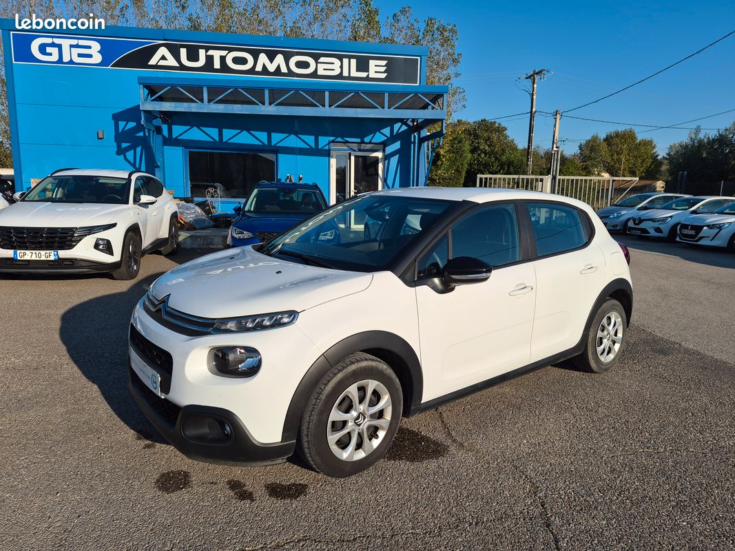 Citroen c3 phase III 1,5 blue hdi 100 feel business/44000 km/1ere main/gps-carplay-radar de recul (image 1)