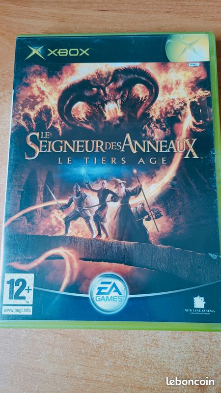 Jeu XBOX - Le Seigneur des Anneaux, le Tiers Age - TBE (image 1)