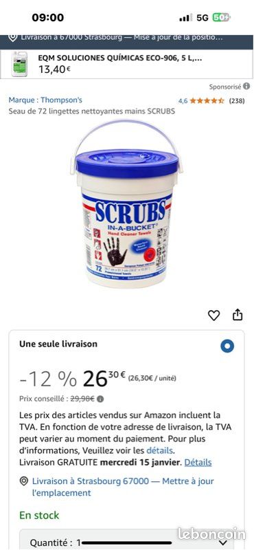 Lingettes pour garage (image 1)