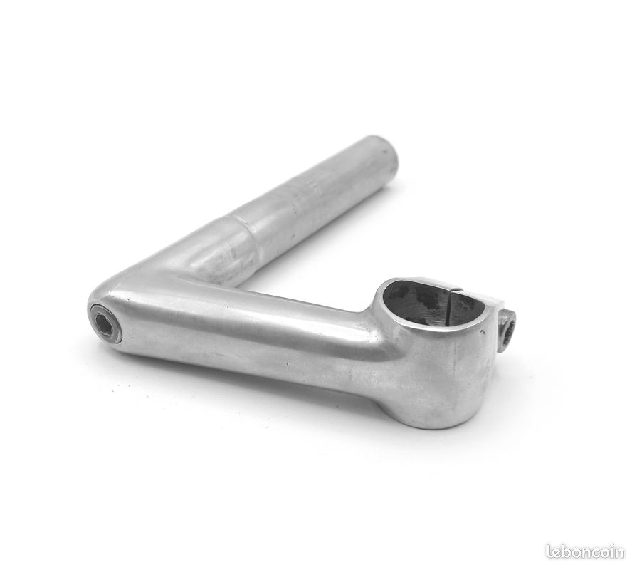 Potence vélo aluminium 85mm - 25/22mm France bicycle vintage road bicycle stem - Équipements vélos