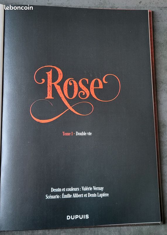 Dedicace valerie vernay - rose - tome 1 - lapiere (image 8)