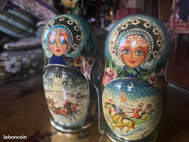 Poupées Russes Matriochka Gigogne - Bitals - Fait Main - Russie