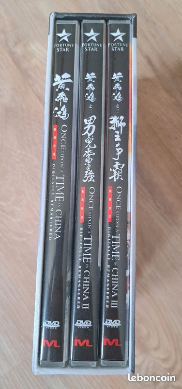 Coffret DVD trilogie Once upon a time in China - Tsui Hark, Jet Li (image 3)