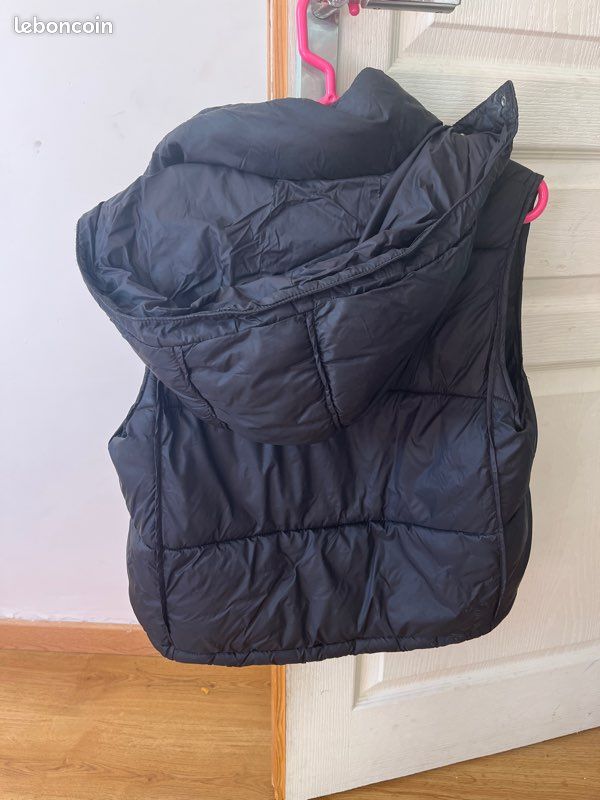 Veste noir Zara sans manche (image 2)