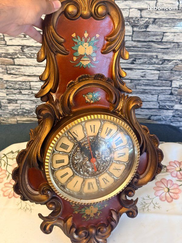 Horloge à gong mécanique vintage (image 4)
