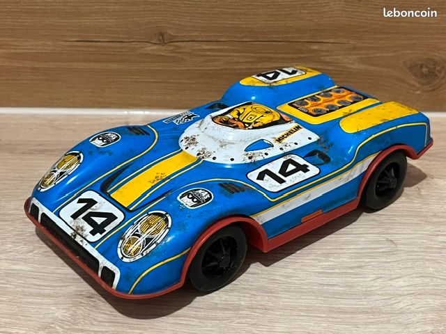 Voiture de course bleu 14 série cadet Joustra 1/32 (image 1)