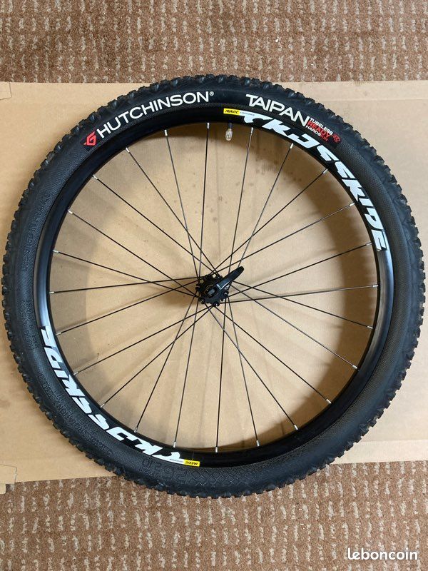 Moyeu Avant Mavic Crossride 28 Trous - VTT - Occasion - Jaune