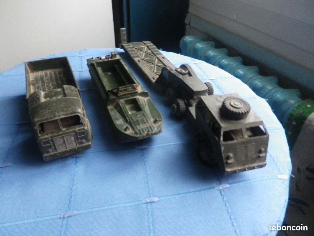 Jouets militaires Dinky Toy Meccano lot de 3 véhicules N°1 (image 2)