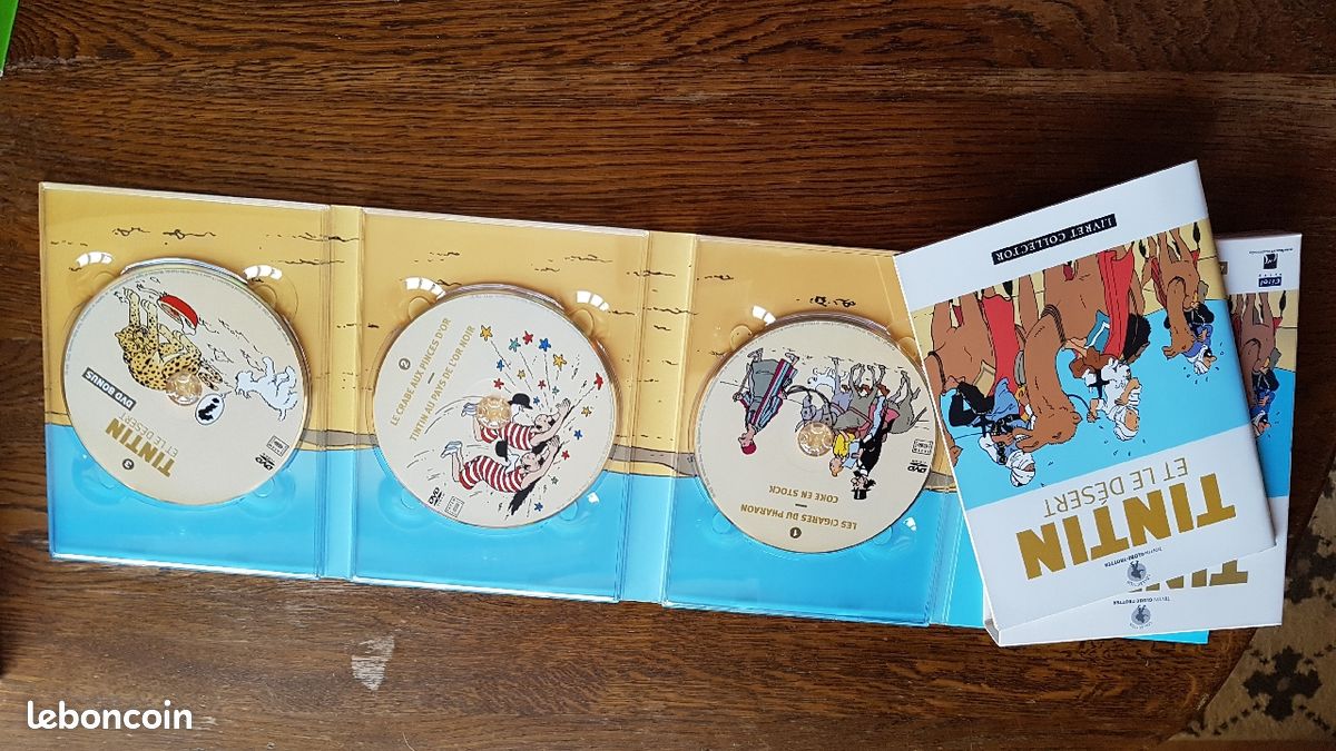 Coffret de collection Tintin 3 thèmes 9 DVD +3 Livrets (image 8)