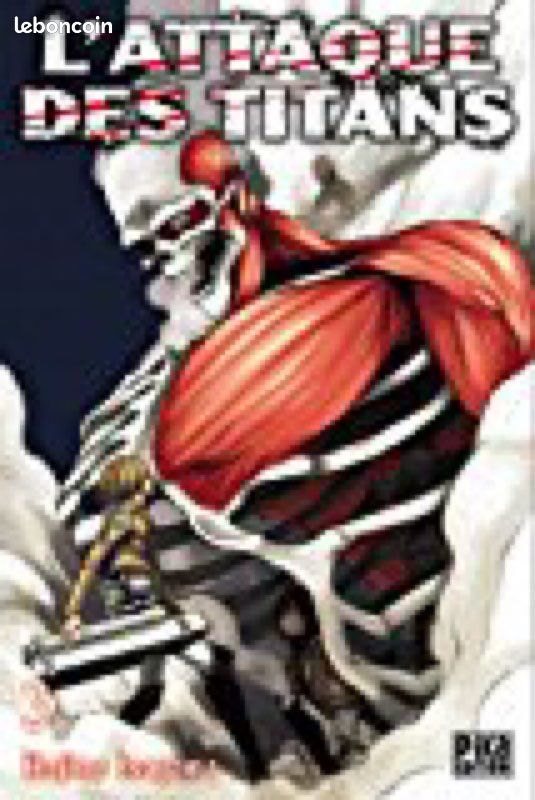 Manga L’Attaque des titans tomes 2 et 3 (image 1)