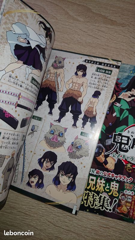 [Lot] Demon Slayer Character Book 1 & 2 - Kimetsu No Yaiba (image 9)