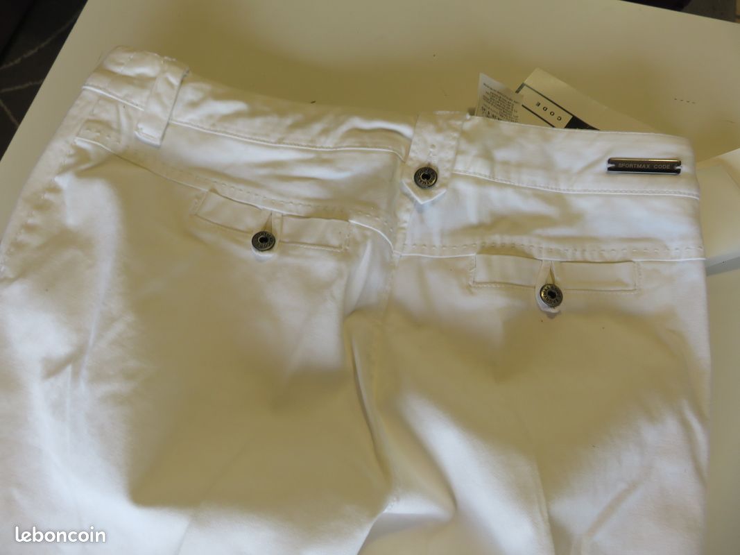 MAXMARA- SPORTMAX - Luxe- Pantacourt - Neuf avec étiquette - T36/38 (image 12)
