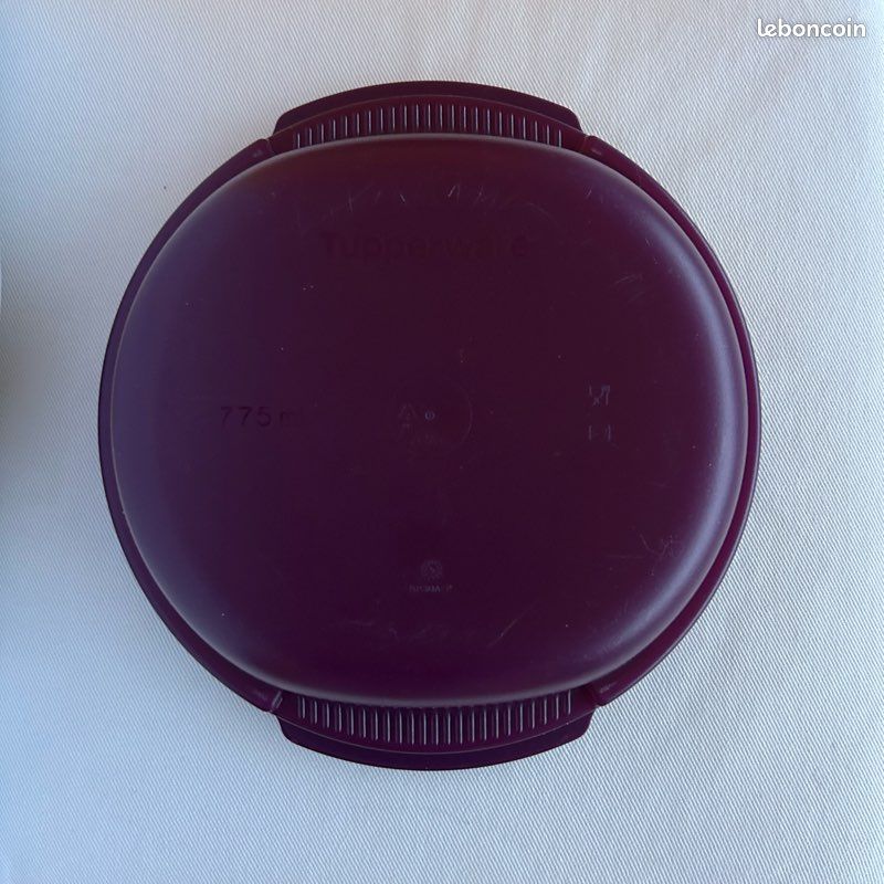 Tupperware Cuiseur à Pâtes Micro-ondes 1,9 L Violet – Plat à Spaghetti Longueur 30 Cm