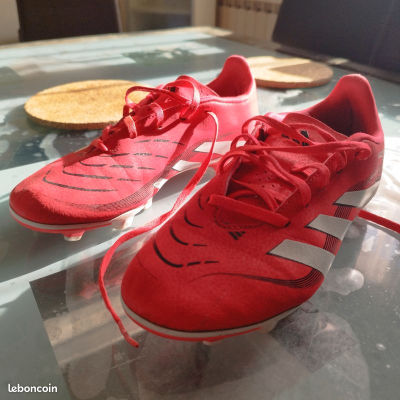 Chaussure de foot addidas club fxg predator 36.5 (image 1)