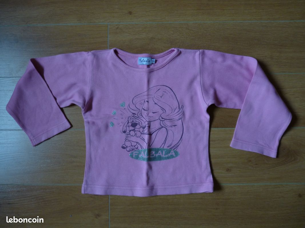 T-shirt manche longue taille 6 ans (image 1)