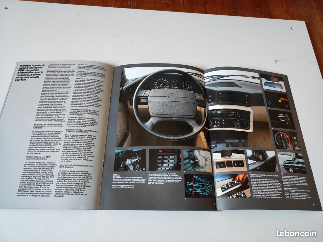BROCHURE CATALOGUE PROSPECTUS - Tarif gamme BMW 1988 UK market EUR 3,99
